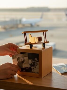 Bi- plane double picture frame made by Malden international designs